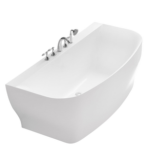 Ванна акриловая 165х78 без перелива BB74-1650-W0 BelBagno